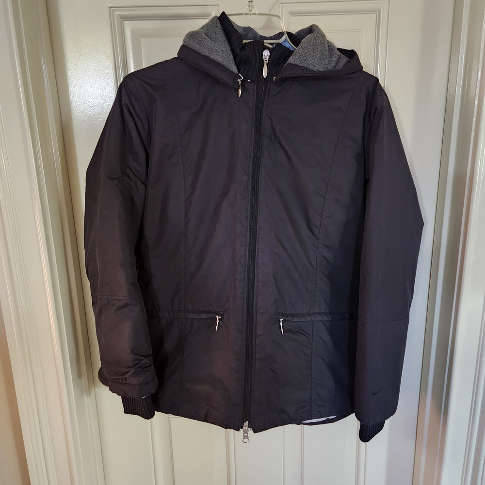 Black Nike Jacket with Hood